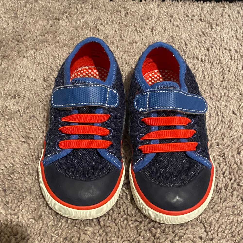 See Kai Run Blue and Red Sneakers